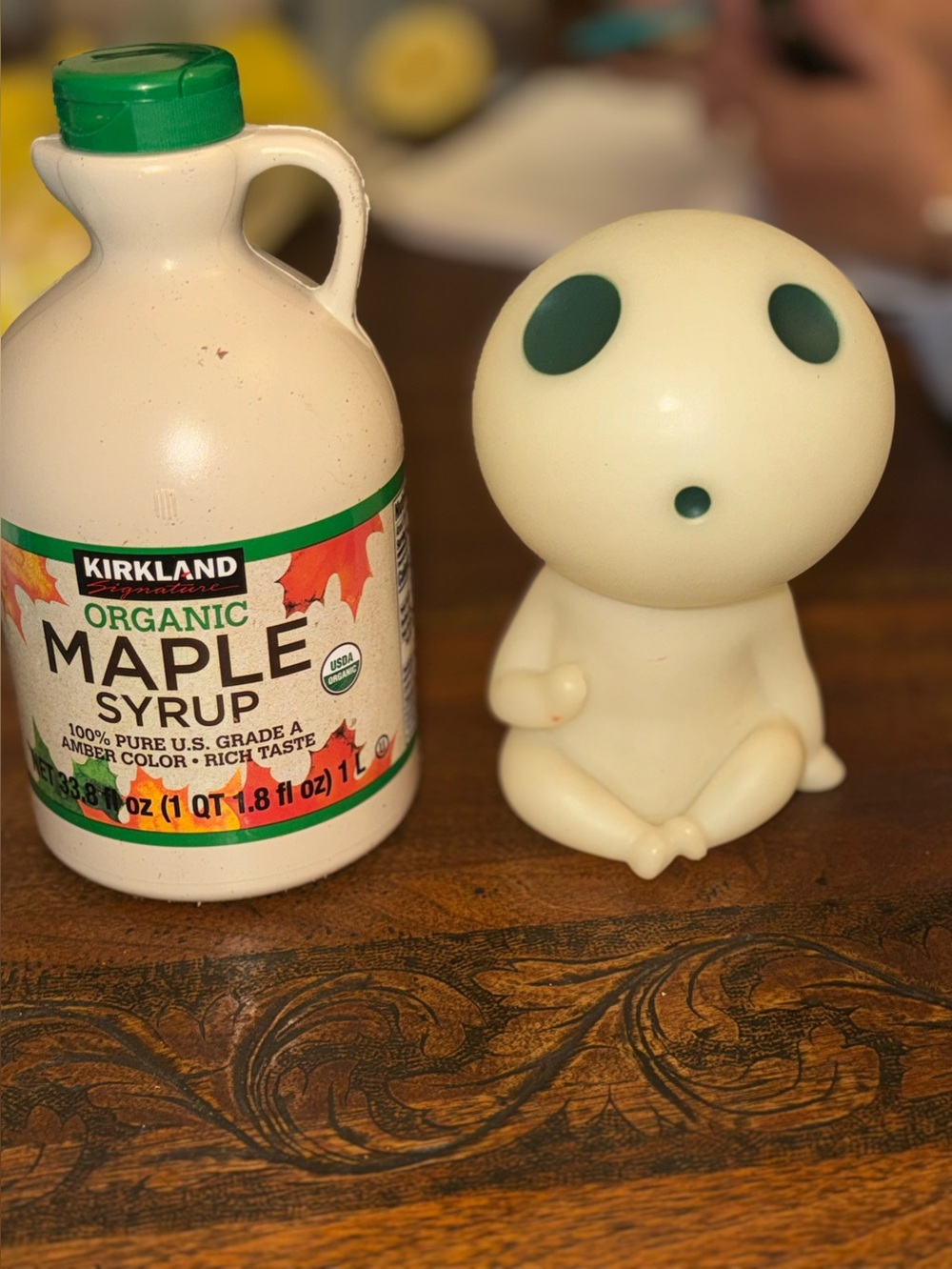 Studio Ghibli Princess Mononoke Kodama Spirit Glow-in-the-Dark Piggy Bank
